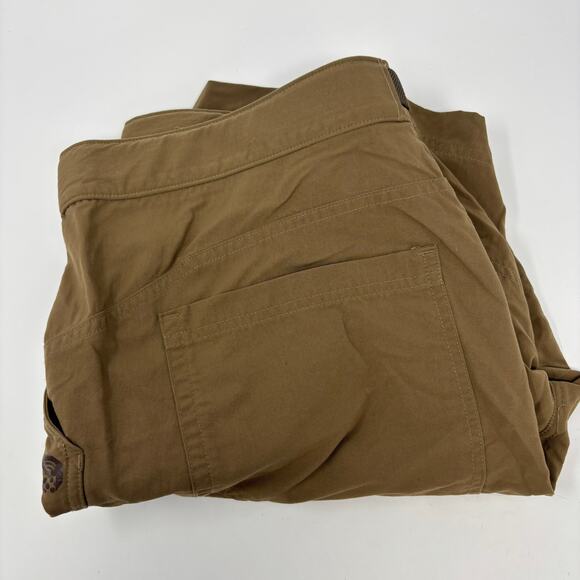 Mountain Hardwear Mens Sz38 Brown Belted Hiking Cargo Shorts - Picture 1 of 6